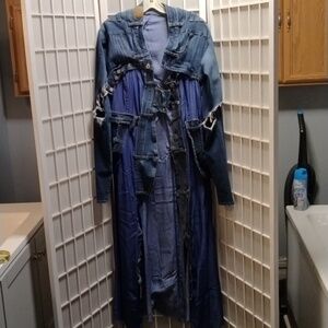 Lightweight Denim and Cotton Jacket